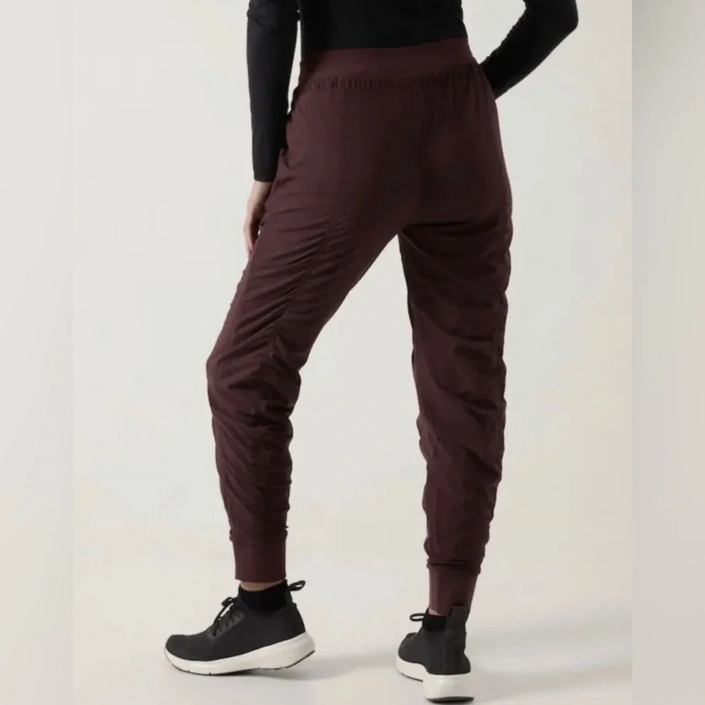 Athleta Attitude Lined Pant II // spiced Cabernet - Picture 3 of 9